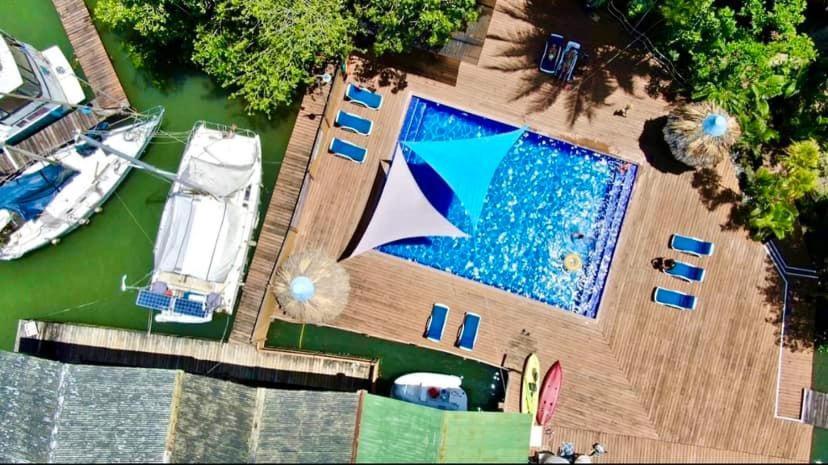 Hotel Mar Marine Yacht Club à Rio Dulce Extérieur photo
